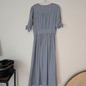 Free People Light Blue Midi Dress